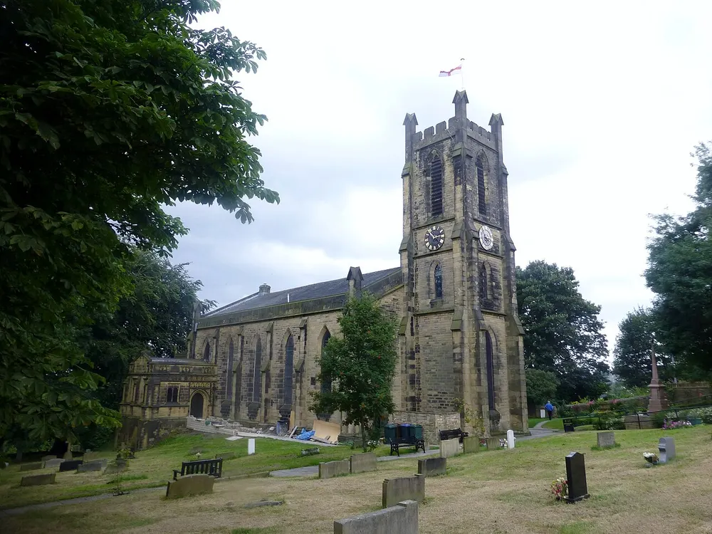 Holy Trinity Church, Idle, the local landmark of BD10