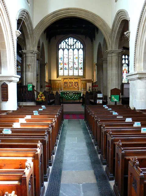 St Mary's Church, Calne, the local landmark of SN11